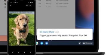 Google Chrome OS With Nearby Share Has No Limits