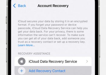 How To Set An Apple ID Account Recovery Contact In iOS 15