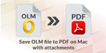 How To Save OLM File To PDF With Attachments On Mac