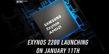 Samsung To Unveil Its Exynos 2200 Chipset On January 11th