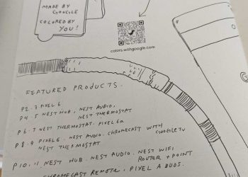Google’s Pixel 6A Leaked Via A Colouring Book