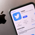 Apple Threatened To Take Down Twitter App, Elon Musk Claims Illustration shows Apple logo and Twitter app
