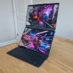 Lenovo Yoga Book 9i Made Production— Dual-Screen/Hybrid Laptop Lenovo-Yoga-Book-9i-standing-in-landscape