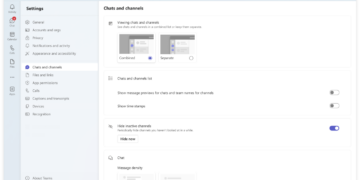 Microsoft Teams Adds Threads, Channels, and Merged Chats