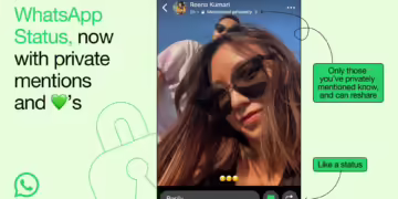 WhatsApp Adds Private Reactions to Status Updates