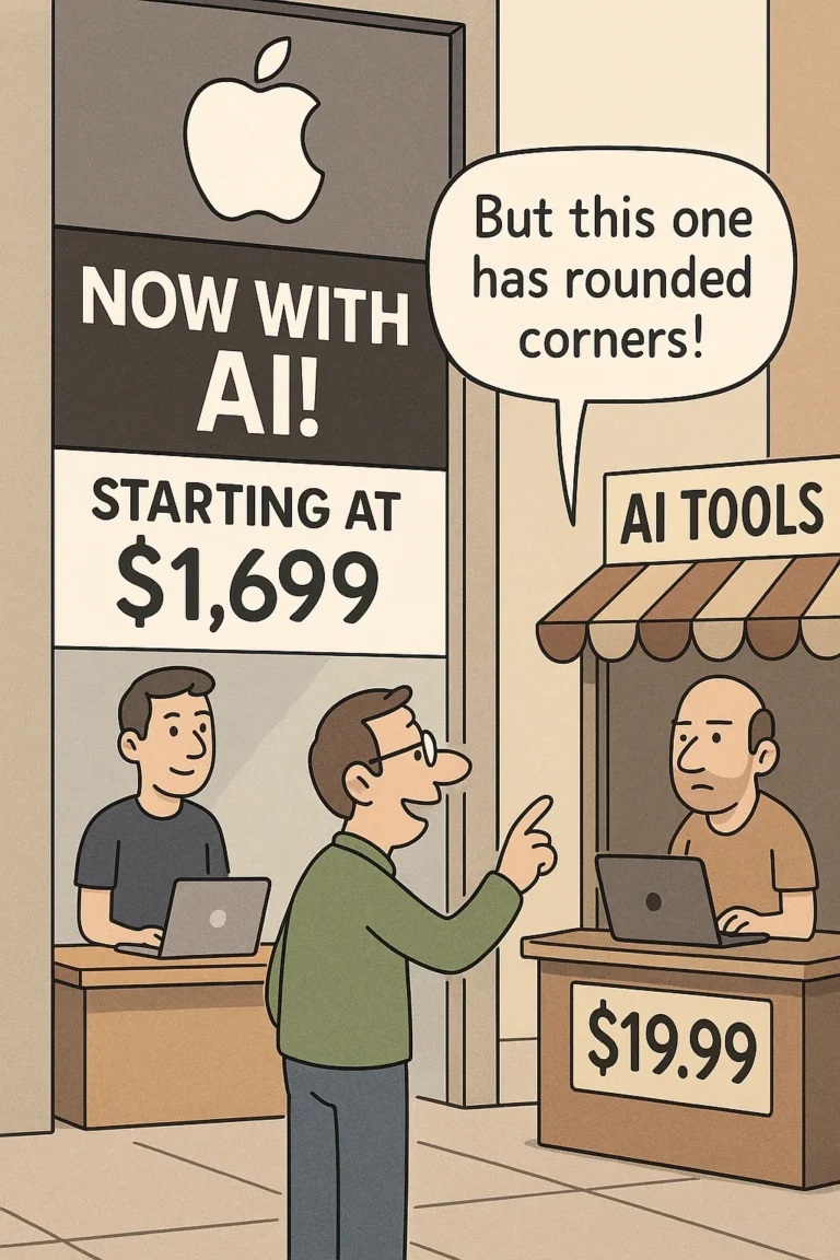 Apple Adds AI – 2 Years Late but $200 More