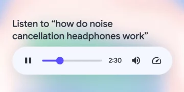 Google Tests Search Query With Audio Overviews