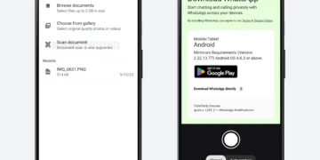 WhatsApp Adds Document Scanning Feature for Android
