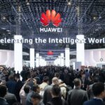 Huawei and GSMA Unveil AI-Enhanced "New Calling" at MWC Shanghai Huawei-stand-MWC