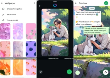 WhatsApp Adds AI Chat Wallpapers, Develops Threaded Replies