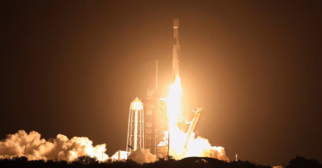 Musk’s SpaceX launches first 24 Bezos’ Amazon Kuiper satellites