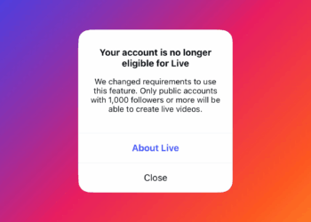 Instagram Bans Live Streaming for Users with Under 1,000 Followers