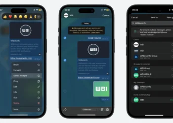 WhatsApp Tests Multi-Message Selection on iOS