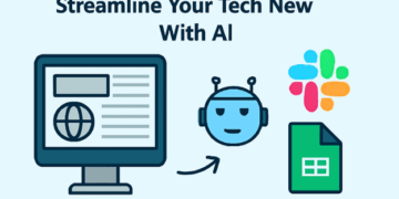 Streamlined Tech News: AI Sends Summaries to Slack, Google Sheets