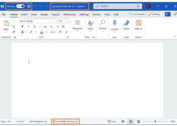 Microsoft Word Now Saves New Doc Automatically To Cloud