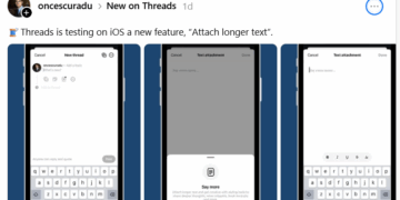 Threads Tests Long-Form Text Sharing Feature