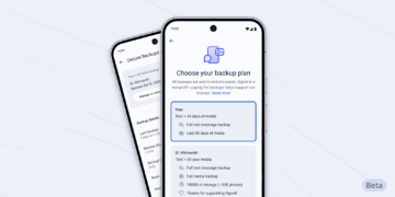 Signal Offers Both Premium & Free Backup Options For Chats