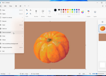 Microsoft Paint To Add Project Files Similar To Photoshop