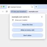 Chrome-Allow-this-time