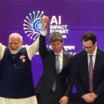 Altman and Amodei Share Awkward Moment at India AI Summit openai and anthropic ceos