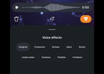 Instagram Rolls Out Eight AI Voice Filters for Voice Messages
