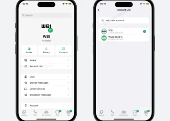 WhatsApp Adds Multiple Accounts For iOS