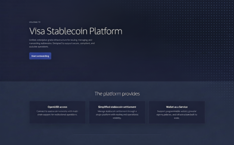Visa Launches Stablecoin Platform For Banks, Fintechs And 200m Merchants