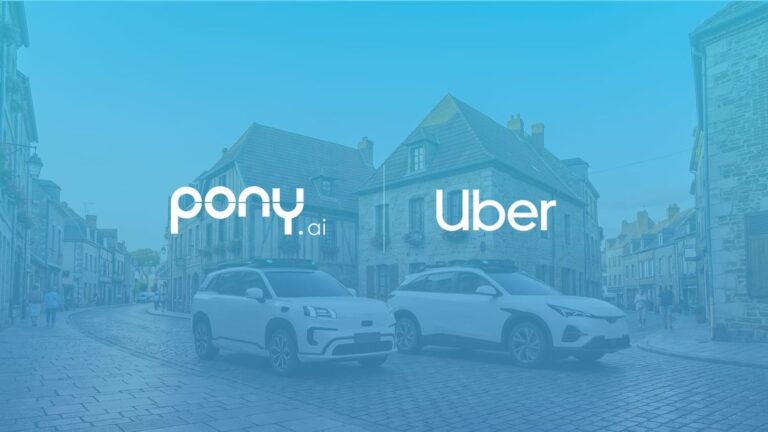 Uber And Pony.ai Want 2,000 Robotaxis Across Europe