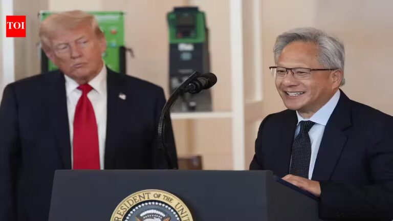 Trump And Jensen Huang Push Back On AI Doom Talk